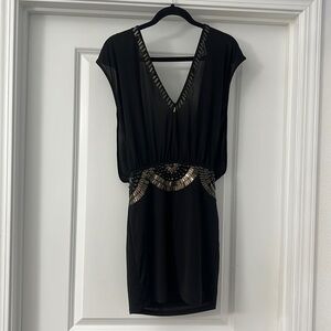 Bebe Black y2k dress